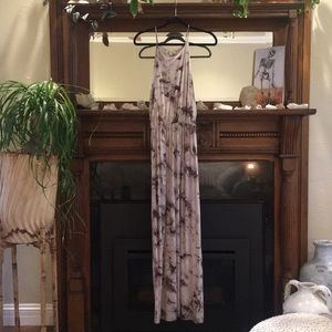 Grey Tie Dye Maxi